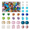 DIY Beads Jewelry Making Finding Kit DIY-CD0001-49-1
