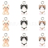 15Pcs 3 Colors Resin Charm RESI-YW0005-70-2