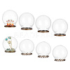   8 Sets 2 Style Glass Dome Cover DJEW-PH0001-28-1
