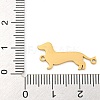 304 Stainless Steel Connector Charms STAS-Z076-22G-3