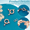 2Pcs 925 Sterling Silver Spring Ring Clasps FIND-PH0022-63RG-4