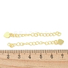 Rack Plating Brass Chain Extender X-FIND-T071-16G-02-3