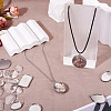 12Pcs 6 Styles 304 Stainless Steel Pendant Cabochon Settings STAS-TA0003-21-8