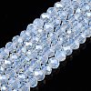 Electroplate Glass Beads Strands EGLA-A044-J4mm-A06-1