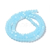 Imitation Jade Glass Beads Strands X1-EGLA-A034-J4mm-MB06-3