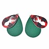 Christmas Theme PU Leather Big Pendants X-FIND-R080-05-5