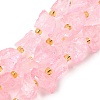 Raw Rough Natural Quartz Crystal Beads Strands G-Z131-J01-07-2