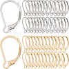 100Pcs 2 Colors 304 Stainless Steel Leverback Earring Findings STAS-SC0006-67-1