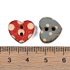 Wooden Buttons BUTT-K005-13x15mm-3