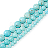 Cheriswelry 3 Strand 3 Size Natural Howlite Beads Strands G-CW0001-03-10
