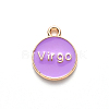 Alloy Enamel Pendants ENAM-S124-01A-01B-3