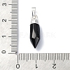 Natural Black Onyx(Dyed & Heated) Pendants G-NH0001-02P-01-3