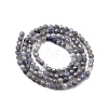 Natural Tanzanite Beads Strands G-S387-A01-3mm-3