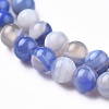 Natural Striped Agate/Banded Agate Beads Strands G-I261-C02-6mm-3