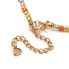 Natural Pearl & Seed Beaded Necklace NJEW-JN04649-02-5