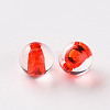 Transparent Acrylic Beads TACR-S154-02A-2