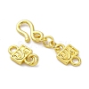 Brass Hook and S-Hook Clasps KK-U059-22G-2