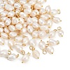 Grade B Natural Cultured Freshwater Pearl Charms X-PALLOY-JF01497-01-1