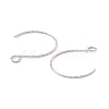 Tarnish Resistant 316 Surgical Stainless Steel Earring Hooks STAS-D183-03P-01-3