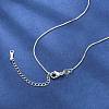 Brass Box Chain Necklaces for Women NJEW-G160-17S-5