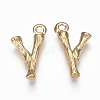 Brass Pendants KK-S348-331Y-2
