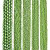 Electroplate Glass Beads Strands EGLA-A044-P4mm-B30-2