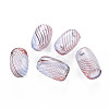 Transparent Handmade Blown Glass Globe Beads GLAA-T012-16-2