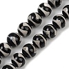 Tibetan Style dZi Beads Strands G-U022-A01-10mm-2
