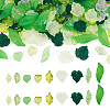 270Pcs 9 Style Transparent Acrylic Pendants TACR-CD0001-02-1