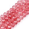 Transparent Glass Beads Strands X-GLAA-T023-6mm-A13-1