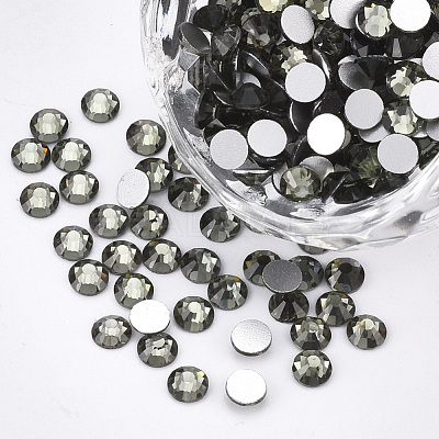 Glass Flat Back Rhinestone Cabochons RGLA-S002-20SS-01-1