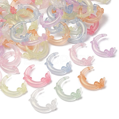 Luminous Transparent Acrylic Beads LACR-S001-10-1