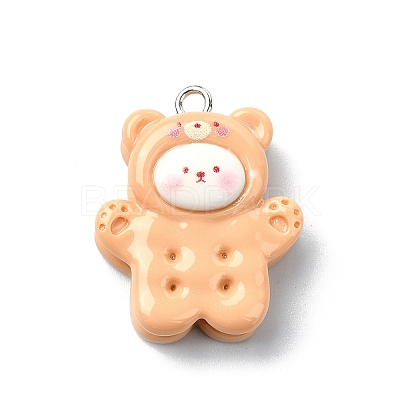 Resin Pendants RESI-I058-04N-1