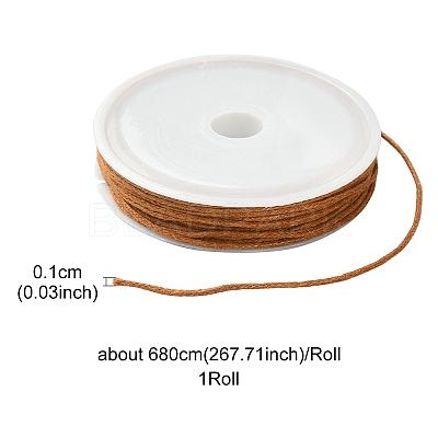 6.8M Waxed Cotton Cords YC-YW0001-03-290-1
