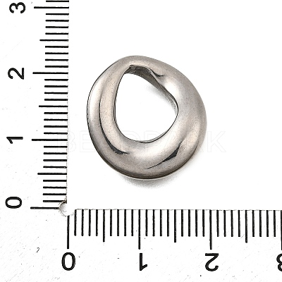 304 Stainless Steel Pendants STAS-Q362-02C-P-1