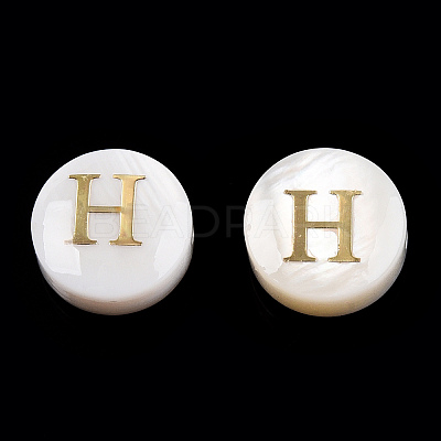 Natural Freshwater Shell Beads SHEL-N036-01H-1