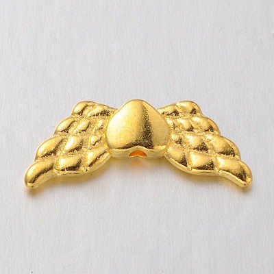 Tibetan Style Alloy Angeltee Beads TIBEB-5494-G-NR-1
