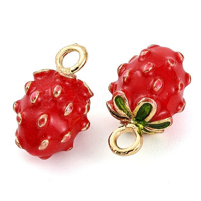 Alloy Enamel Pendants PALLOY-S032-01A-017-1