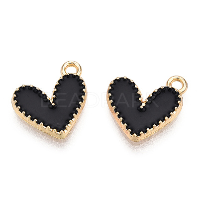 Alloy Enamel Charms ENAM-T011-204A-1