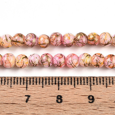 Baking Paint Glass Beads X1-DGLA-N003-4mm-B02-1