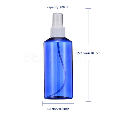200ml Refillable PET Plastic Spray Bottles TOOL-Q024-02C-02-1