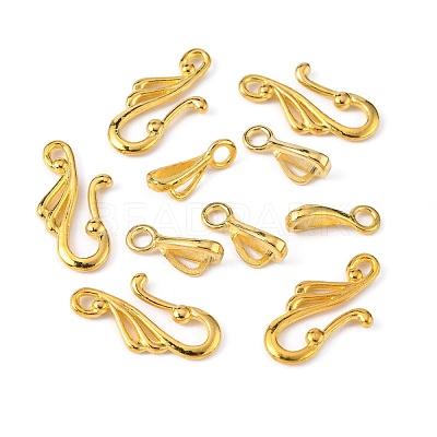 Tibetan Style Hook and Eye Clasps K08ZJ011-1