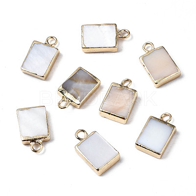 Natural Freshwater Shell Charms X-SHEL-N026-147-1