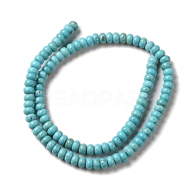 Natural Howlite Beads Strands G-C025-09B-1