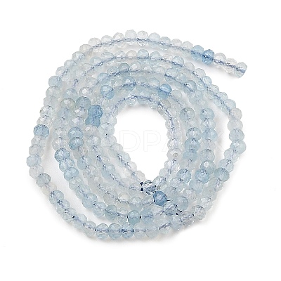 Natural Aquamarine Beads Strands G-ONLY-T-B04-01-1