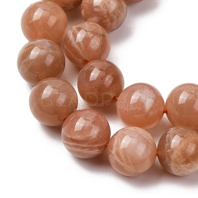 Natural Sunstone Beads Strands G-N327-01C-03-01-1