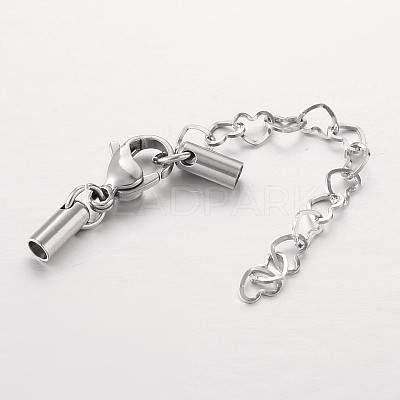 Tarnish Resistant 304 Stainless Steel Chain Extender FIND-JF00070-01-1
