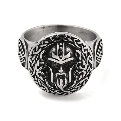 304 Stainless Steel Ring RJEW-B055-04AS-11-1