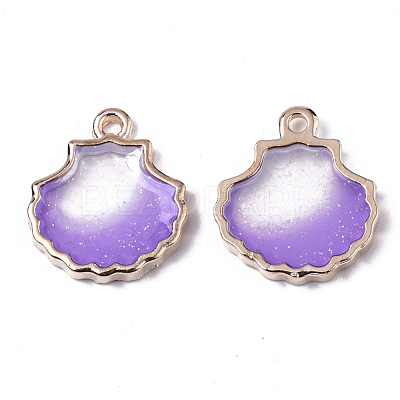 Alloy Resin Pendants X-RESI-R430-01C-LF-1