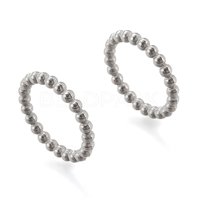 Tarnish Resistant 304 Stainless Steel Linking Rings STAS-L224-055A-P-1